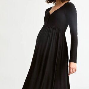 Hatch The Softest Rib Nursing Dress